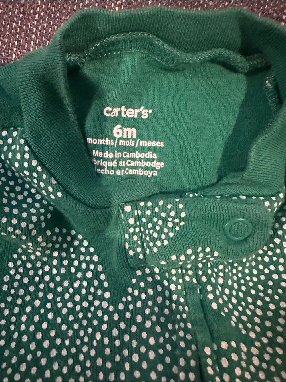 St Patrick’s baby pajamas